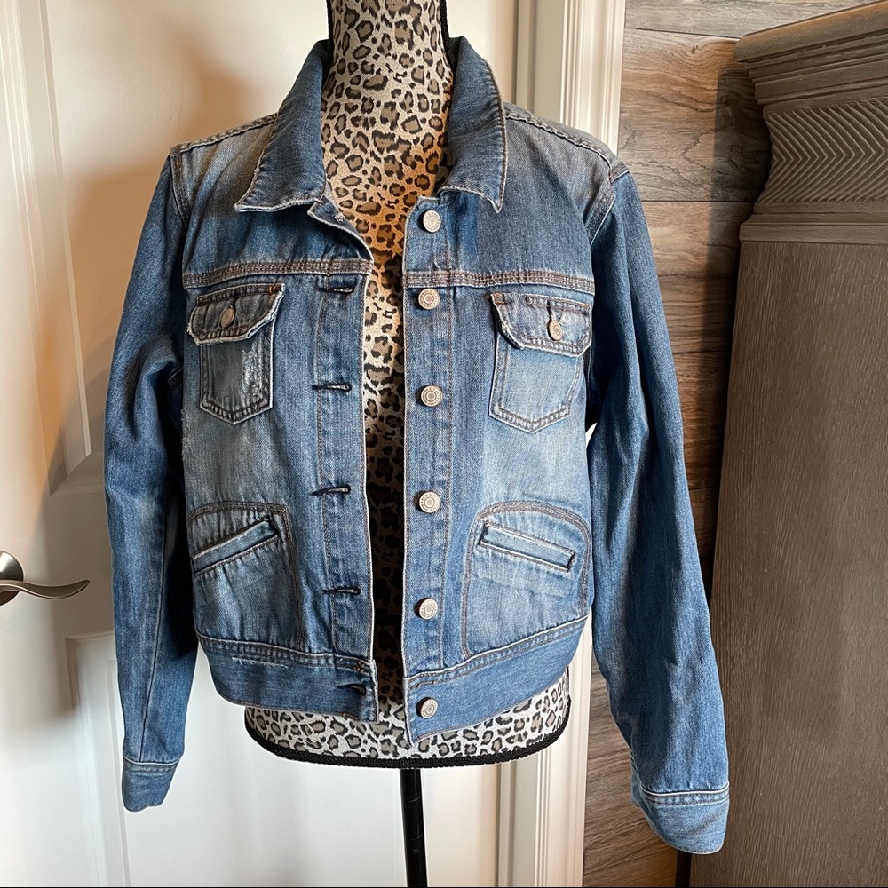 Crop Denim Jacket